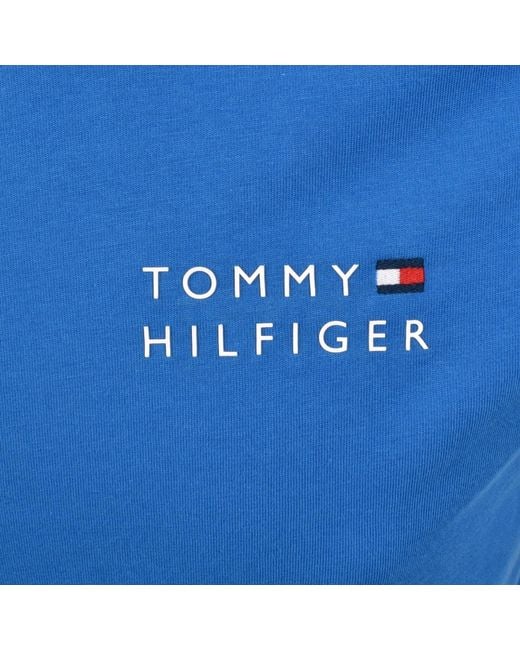Tommy Hilfiger Blue Stack T Shirt for men
