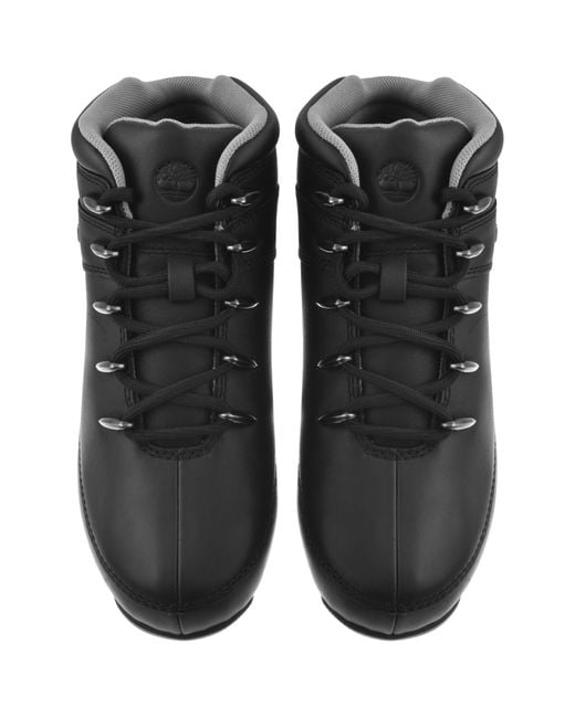 Timberland Black Euro Sprint Waterproof Boots for men