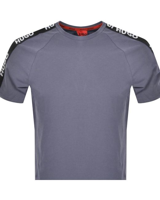 HUGO Blue Sporty Logot Shirt for men