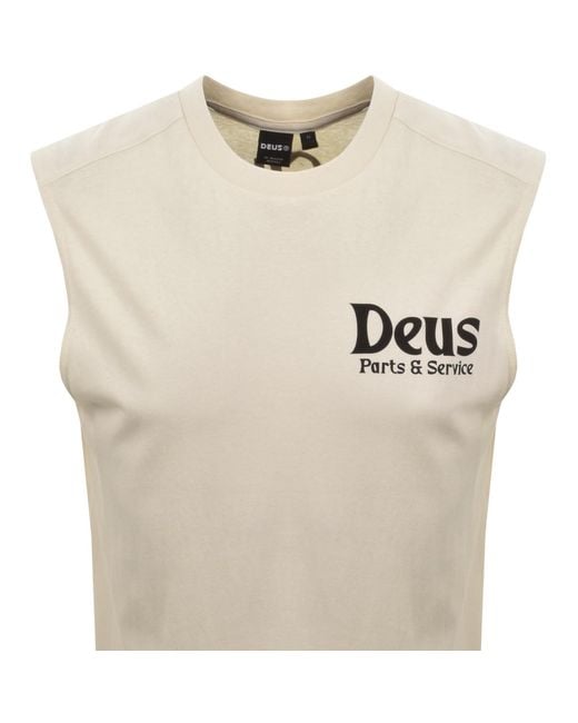 Deus Ex Machina Natural Knucklebones Vest for men