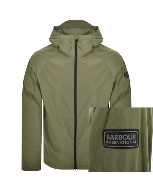 Barbour Green Beckett Jacket for men