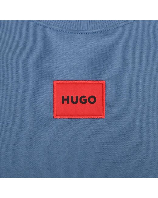 HUGO Blue Diragol 212 Sweatshirt for men