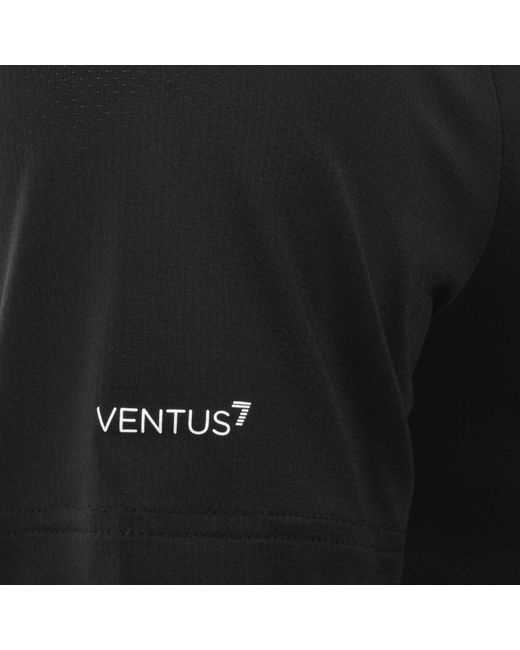 EA7 Black Emporio Armani Polo T Shirt for men