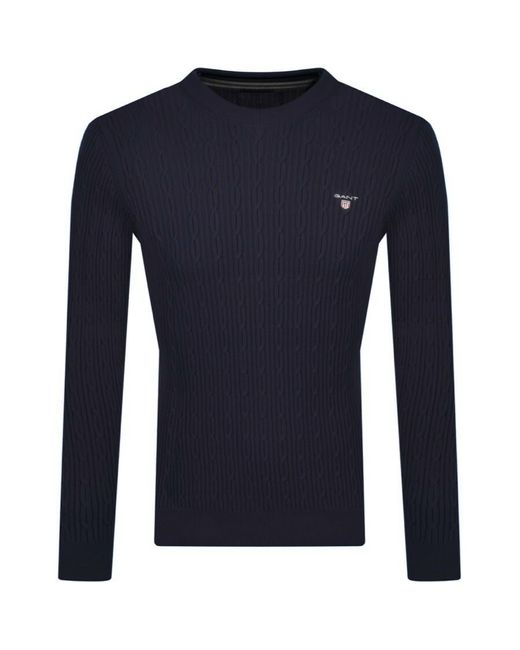 GANT Cotton Half Zip Knit Jumper in 
