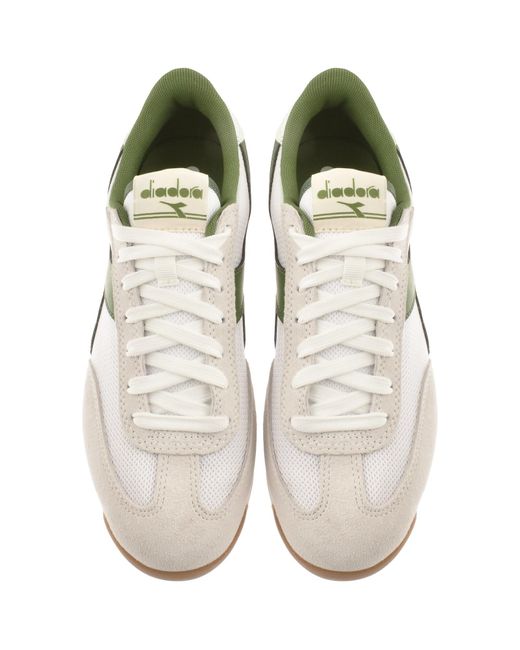 Diadora White Cross Trainers for men
