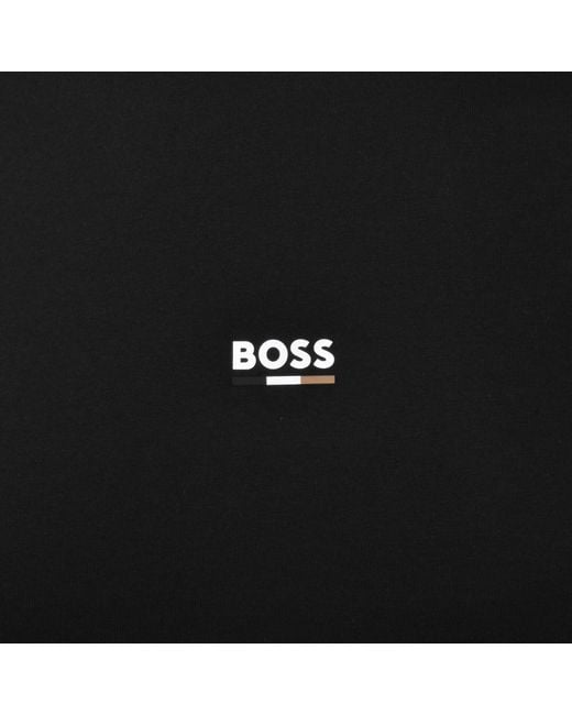 BOSS BUSINESS Black Boss Iconic Sweatshirt for men