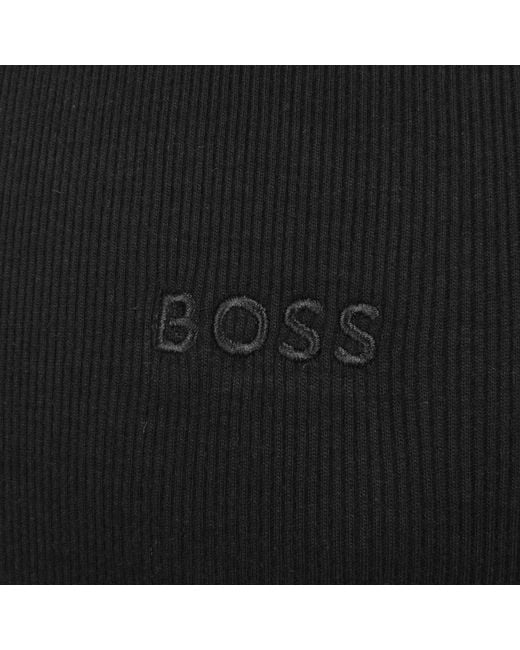 BOSS BUSINESS Black Boss 3 Pack Vest T Shirts for men