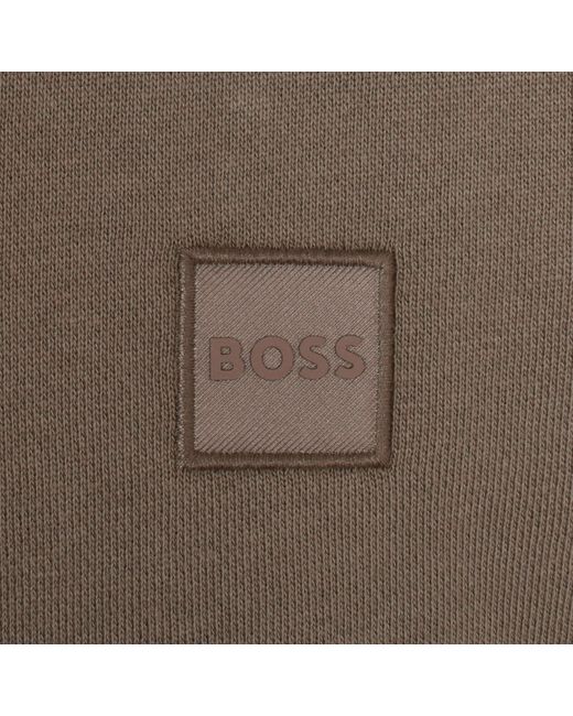 Boss Brown Boss Wetalk Pullover Hoodie for men