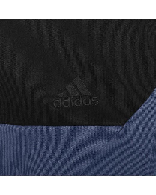 Adidas Originals Blue Adidas Tiro Full Zip Track Top for men