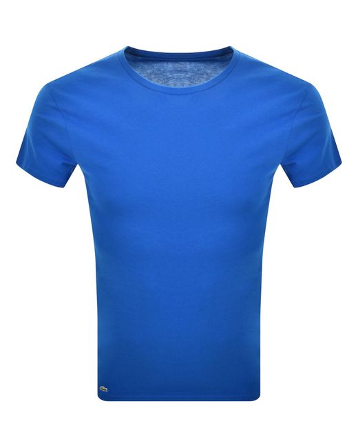 Lacoste Blue Slim Fit 3 Pack T Shirts for men