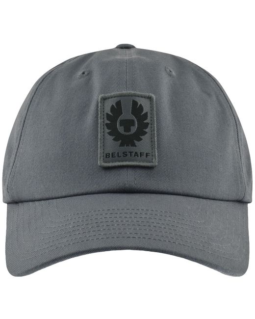 Belstaff Gray Phoenix Logo Cap Petrol for men