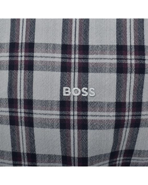 Boss Blue Boss Ricoplus Check Shirt for men