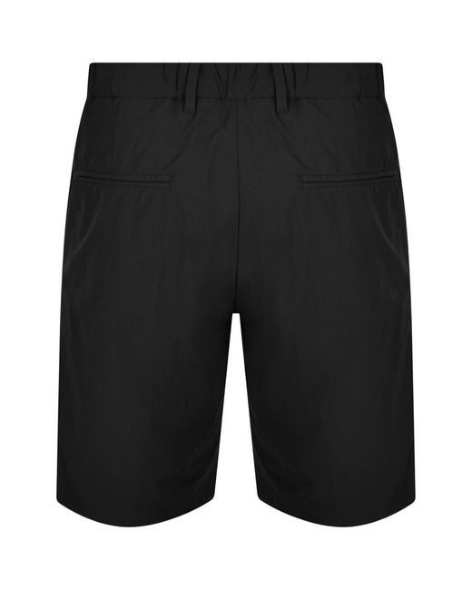 Norse Projects Black Aaren Travel Shorts for men