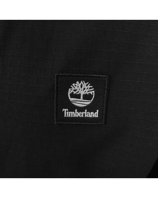 Timberland Black Ripstop Coach Jacket for men