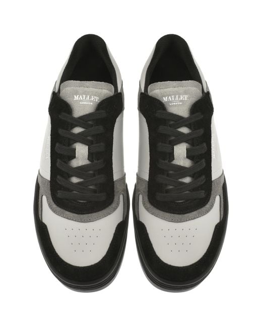 Mallet Black Barnsley Trainers for men