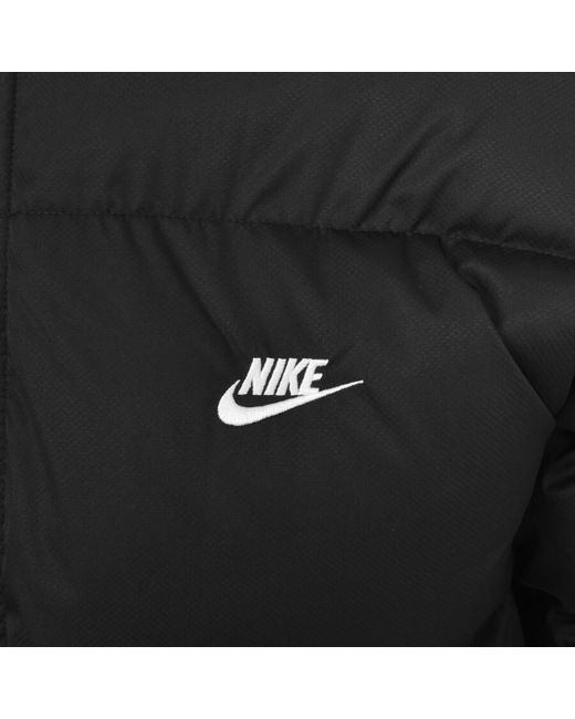 Nike Logo Puffer Jacket in Black for Men | Lyst UK