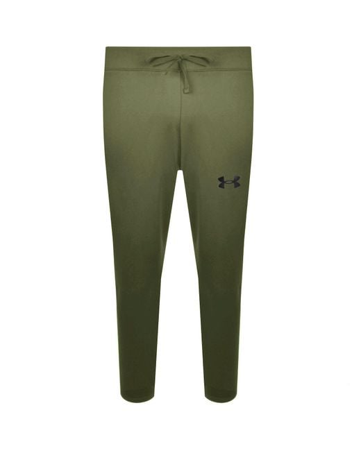 Under Armour Green Rival Knit Tracksuit for men