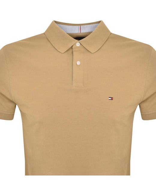 Tommy Hilfiger Natural Regular Fit 1985 Polo T Shirt for men