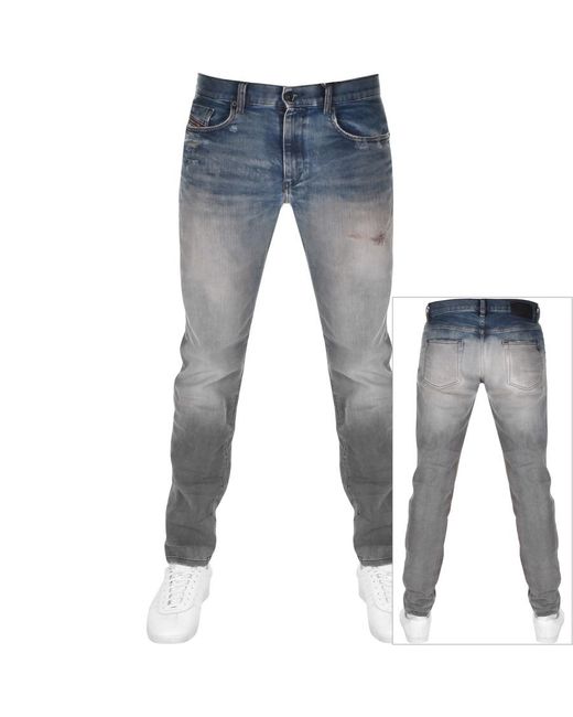 tapered diesel jeans