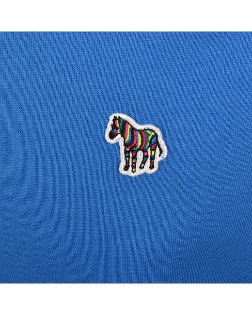 Paul Smith Blue Zebra Sweatshirt for men
