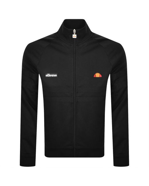 Ellesse Black Rimini Track Top for men