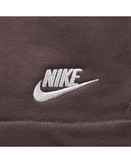 Nike Brown Club Flow Shorts for men