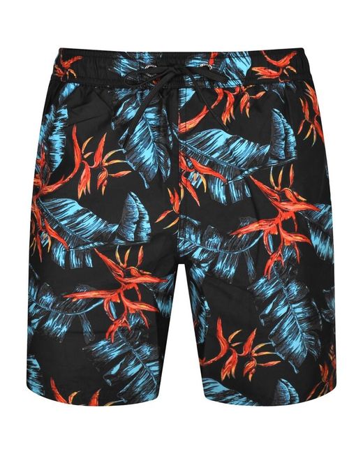 Superdry Blue Hawaiian Swim Shorts for men