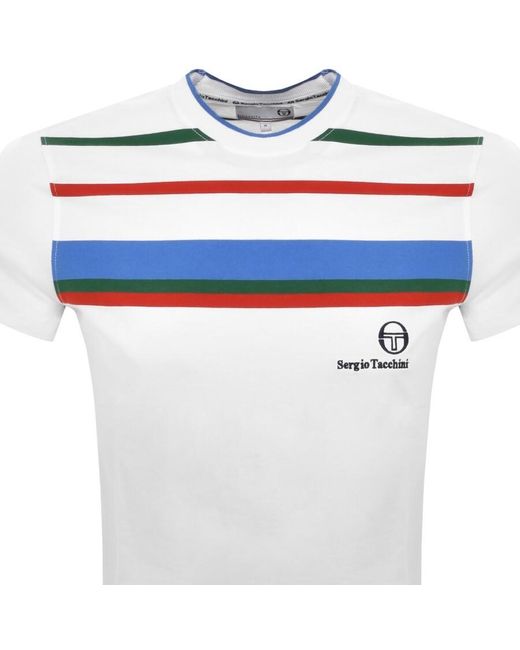 Sergio Tacchini White Denver T Shirt for men