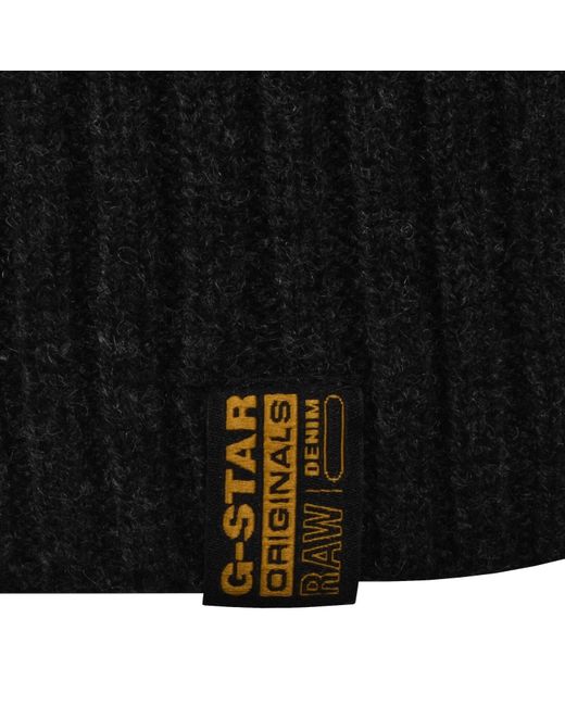G-Star Black G-Star Half Zip Knit Jumper for men