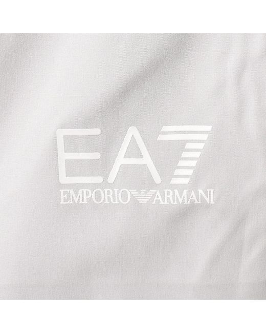 EA7 White Emporio Armani Jogging Bottoms for men