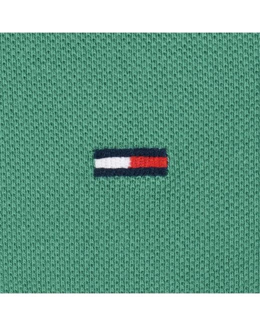 Tommy Hilfiger Green Tipped Polo Shirt for men