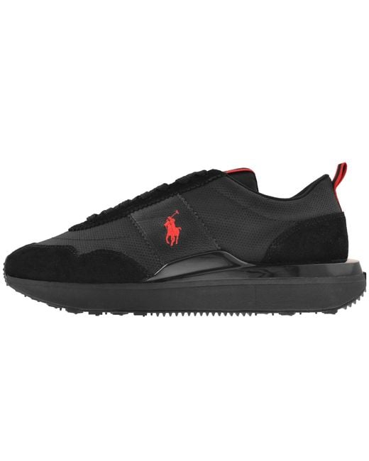 Ralph Lauren Black Train 89 Trainers for men