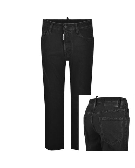 DSquared² Black 642 Jeans for men