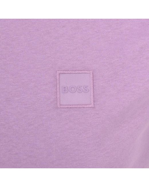 Boss Purple Boss Tales T Shirt for men