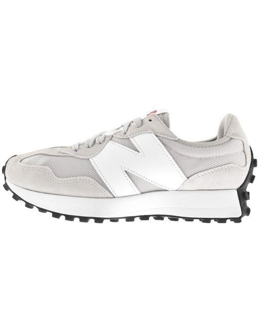 New Balance White 327 Trainers for men