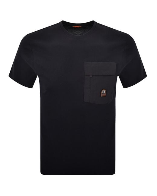 Parajumpers Black Mojave 2.0 T Shirt for men