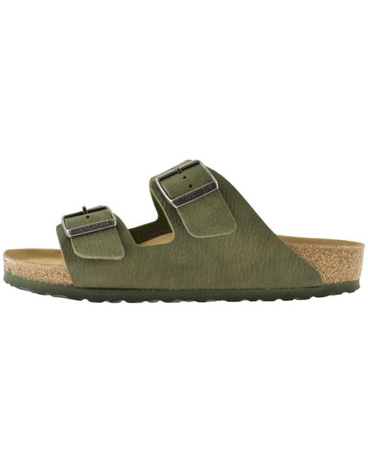 Birkenstock Green Arizona Sandals for men