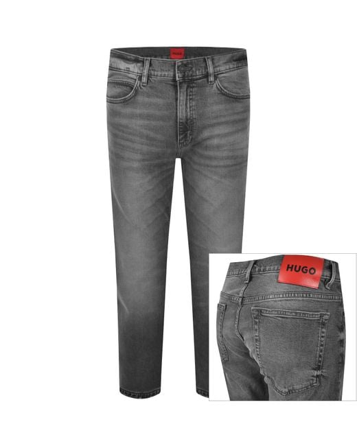 HUGO Gray 708 Slim Jeans for men