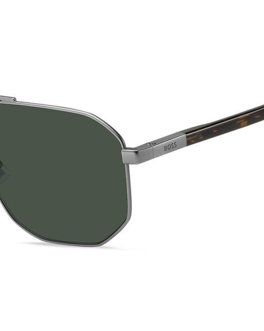 BOSS BUSINESS Green Boss 1832 Sunglasses for men