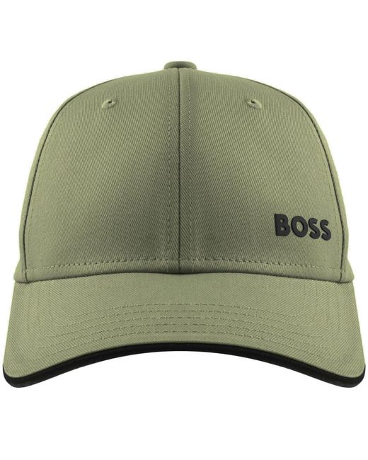 BOSS Boss Bold Baseball Cap in Green for Men | Lyst