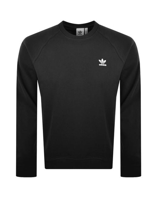 Adidas Originals Black Essential Tracksuit for men