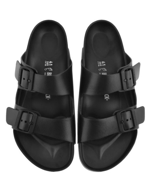 Birkenstock Black Arizona Eva Sandals for men