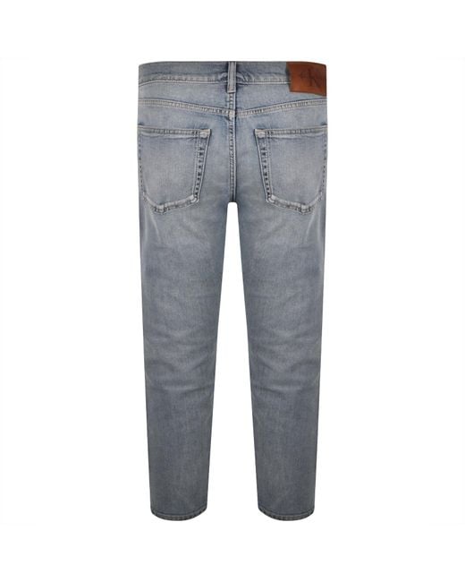Calvin Klein Blue Jeans Classic Taper Jeans Light for men