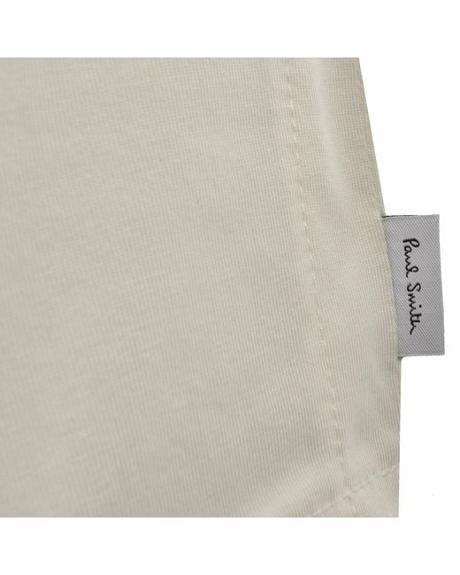 Paul Smith Natural Tipped Polo T Shirt for men