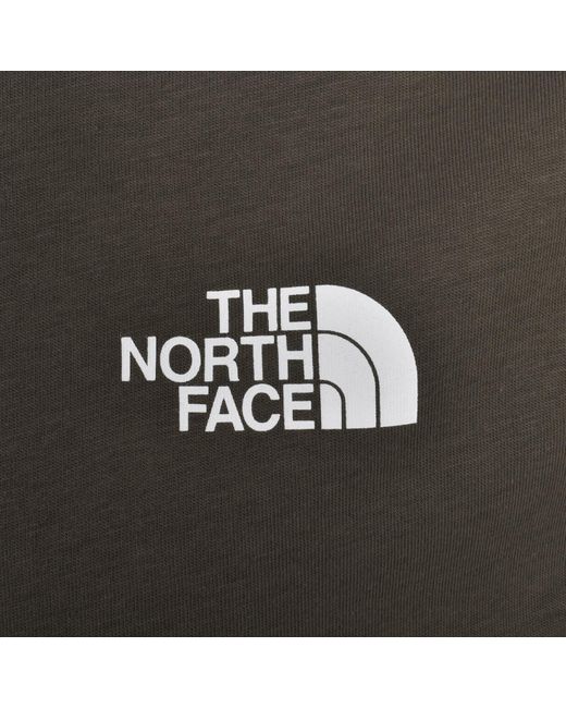 The North Face Black Simple Dome T Shirt for men