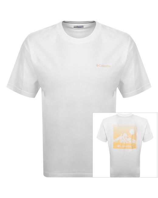 Columbia White Butte Graphic T Shirt for men