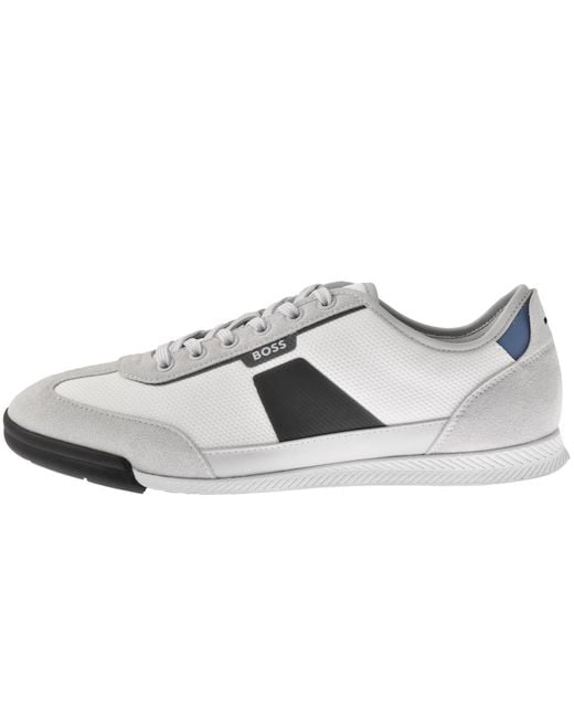 BOSS BUSINESS White Boss Nitan Trainers for men