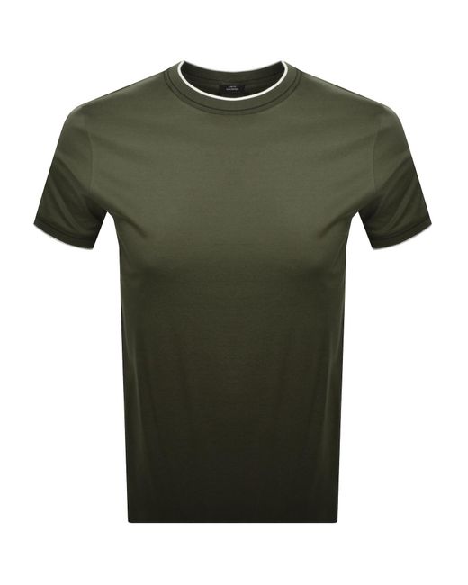 BOSS BUSINESS Green Boss H Tessler 195 T Shirt for men