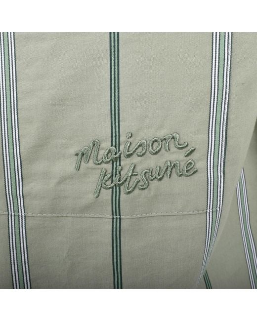 Maison Kitsuné Green Resort Shirt for men