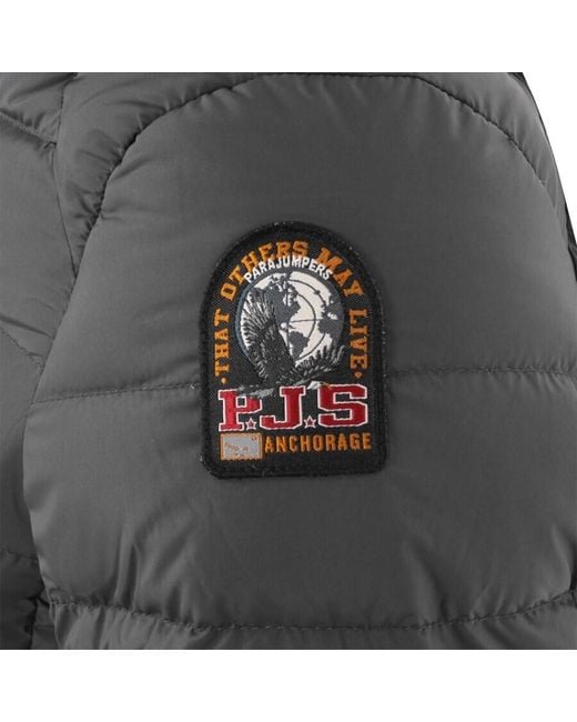 Parajumpers Gray Last Minute Jacket for men